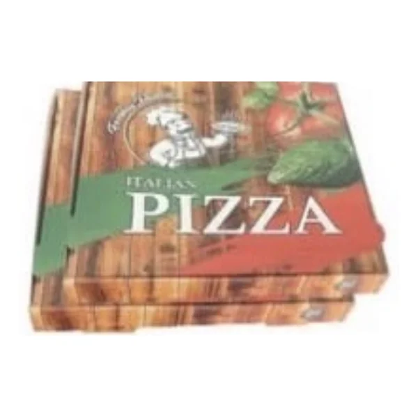 Cartons pizza double kraft 30 × 30 × 4 cm