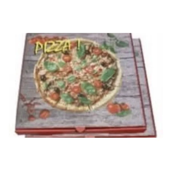 Cartons pizza double kraft 50 × 50 × 5 cm