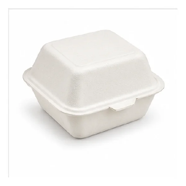 Boîtes hamburger bagasse IP6