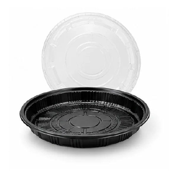 Barquettes sushi rondes HP63, 326 × 47 mm, Combi