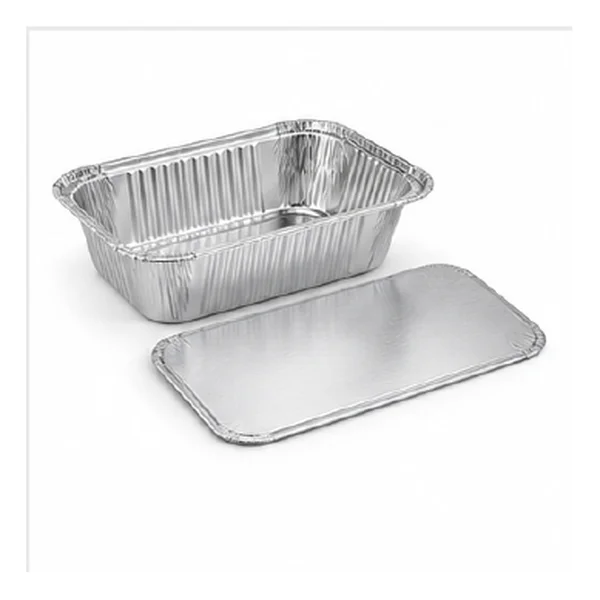 Barquettes aluminium R1L avec couvercle