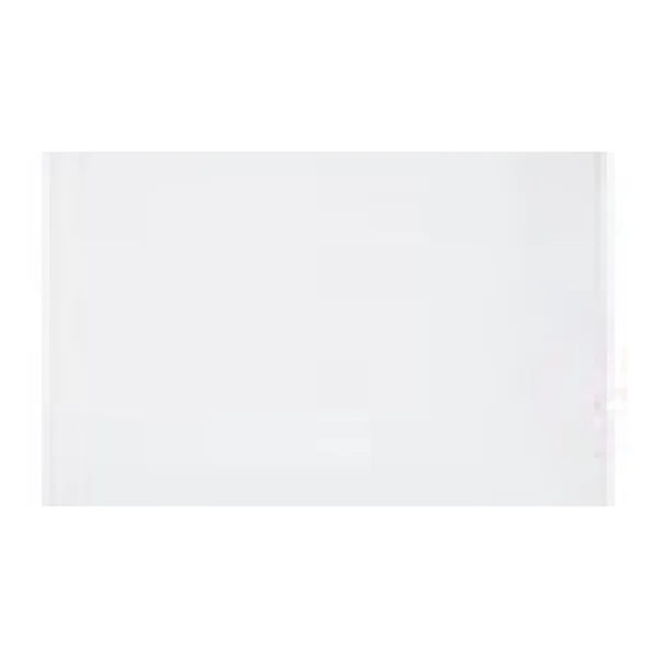 Serviettes blanches 33 × 33 cm, 1 pli, pliage 1/4